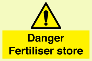 Danger Fertiliser store